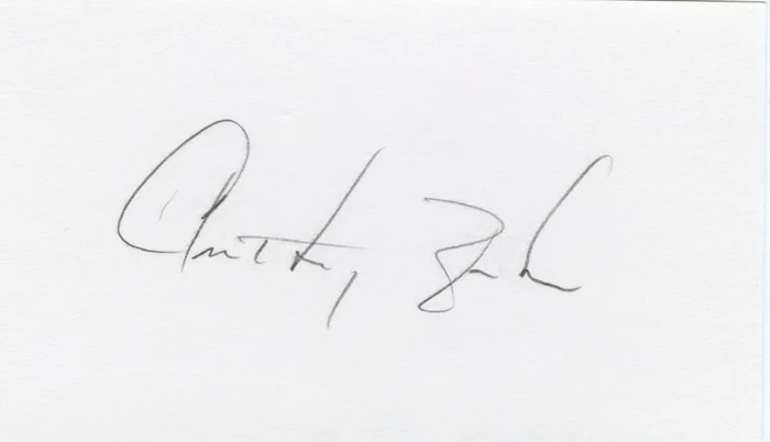 Anthony Zerbe autograph