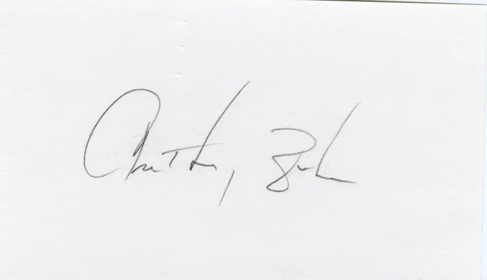 Anthony Zerbe autograph