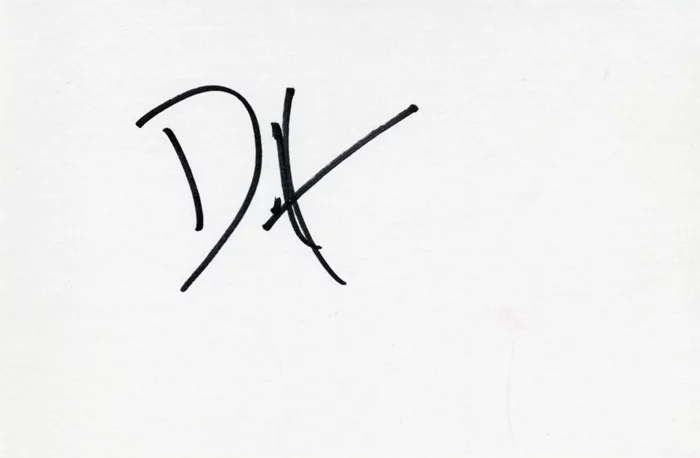 Duff McKagan autograph