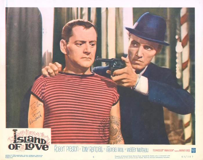 Tony Randall autograph