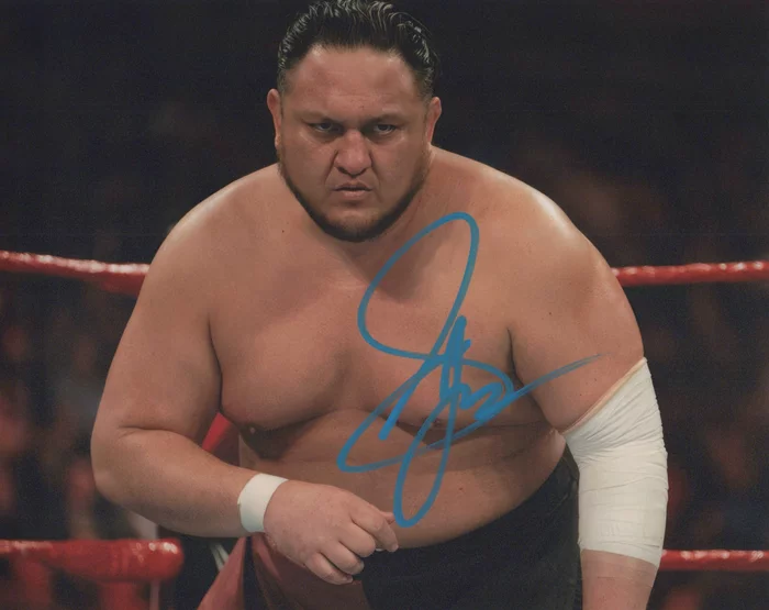 Samoa Joe autograph