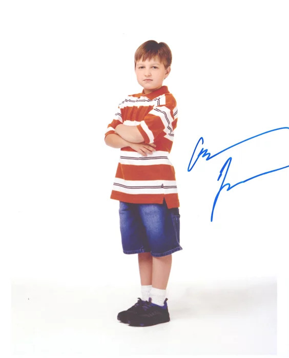 Angus Jones autograph