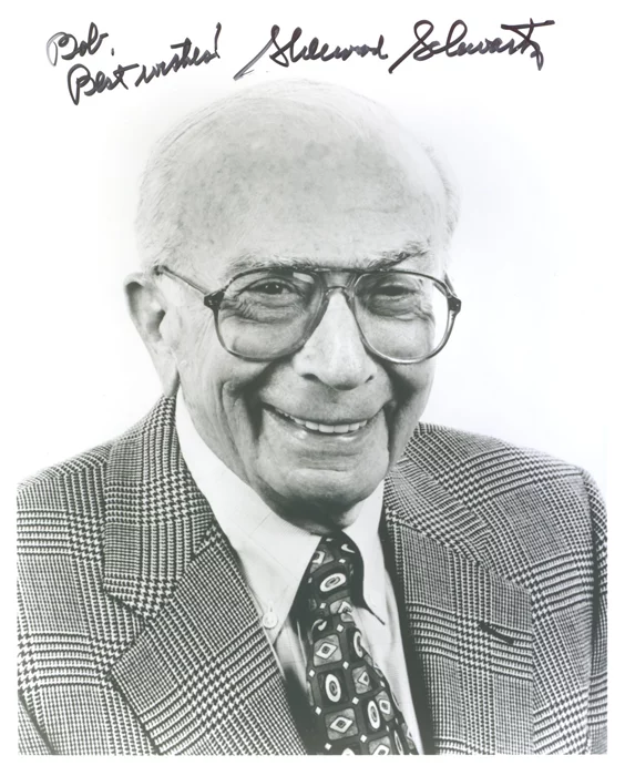 Sherwood Schwartz autograph