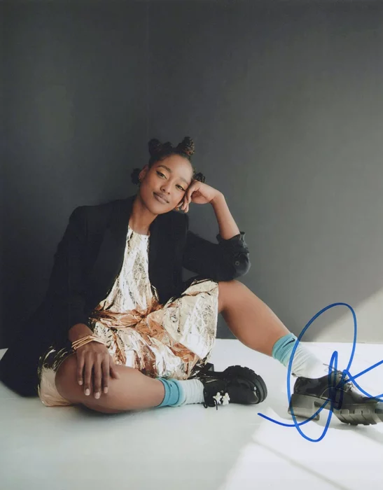 Arsema Thomas autograph