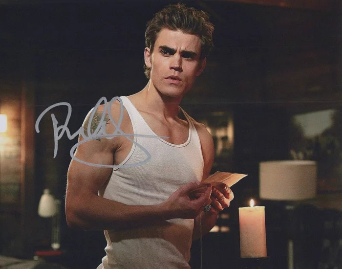 Paul Wesley autograph