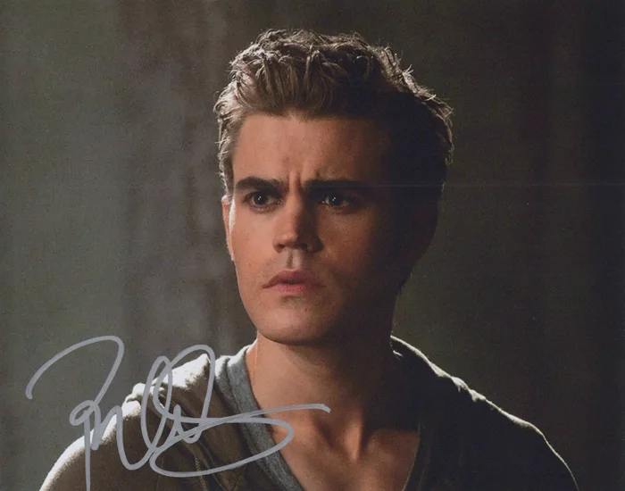 Paul Wesley autograph