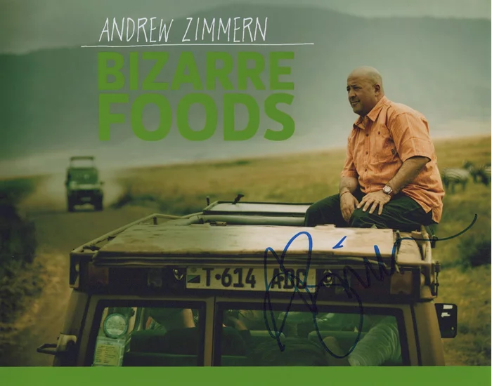 Andrew Zimmern autograph