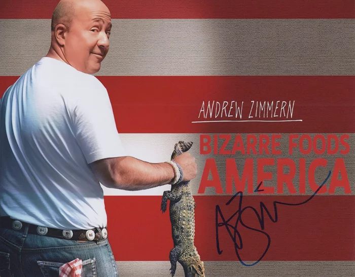 Andrew Zimmern autograph