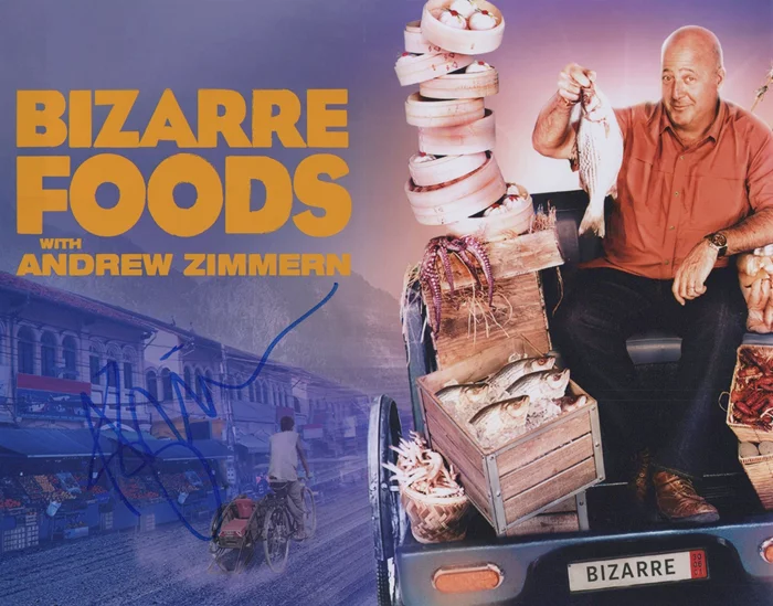 Andrew Zimmern autograph