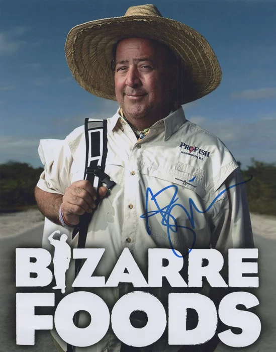 Andrew Zimmern autograph