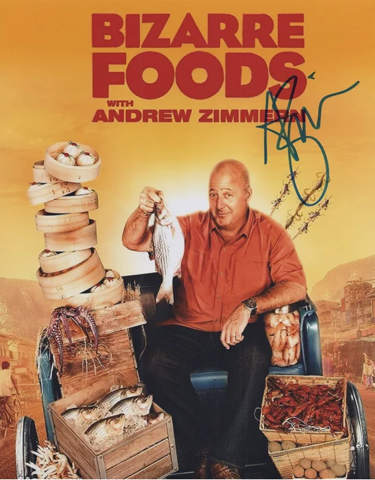 Andrew Zimmern autograph