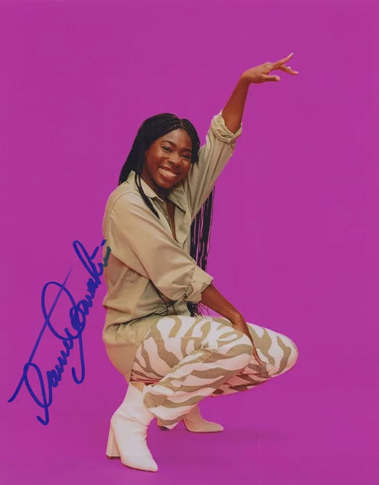 Tamera Tomakili autograph