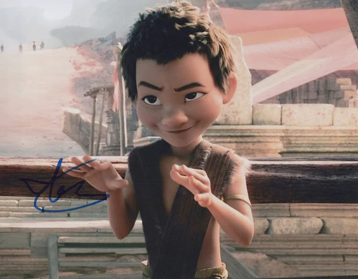 Izaac Wang autograph
