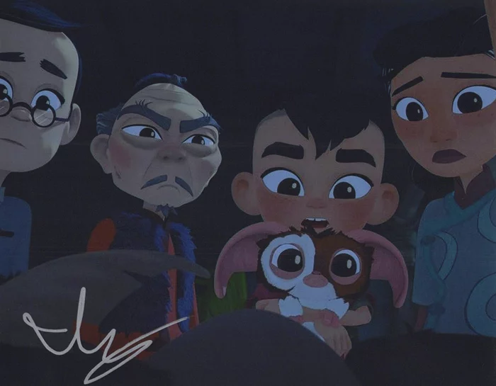 Izaac Wang autograph