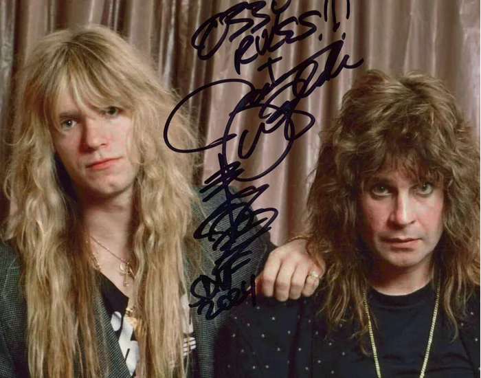 Zakk Wylde autograph