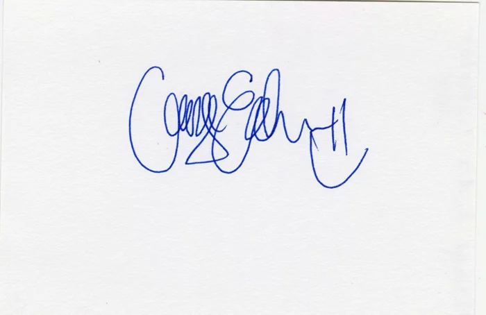 George Eads autograph