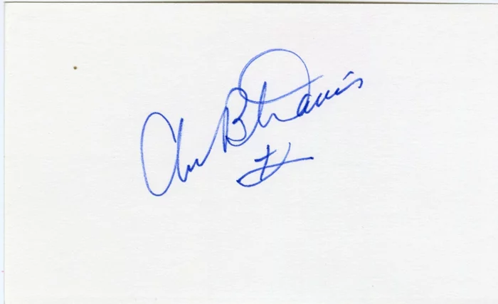 Ann B. Davis autograph