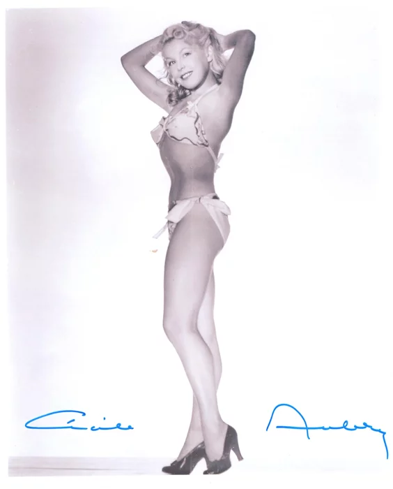 Cecile Aubry autograph