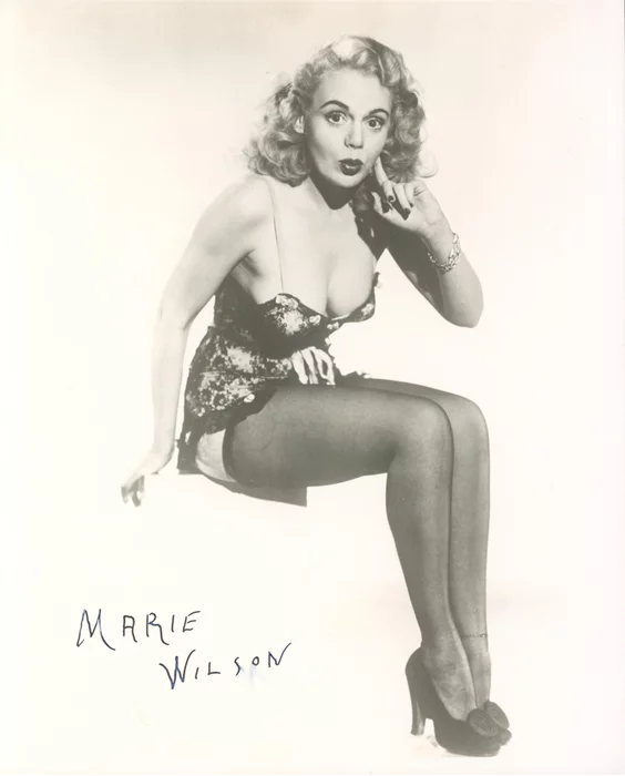 Marie Wilson autograph