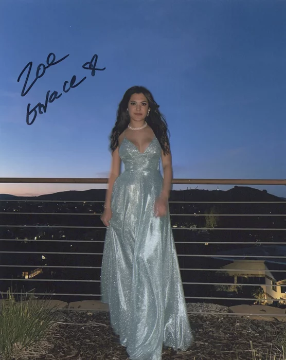 Zoe Grace Rodriguez autograph