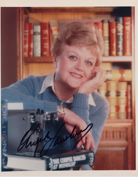 Angela Lansbury autograph