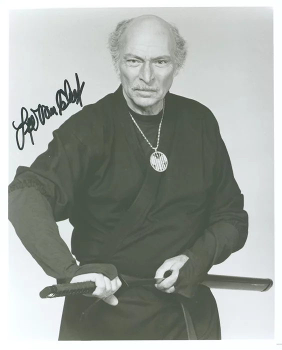 Lee Van Cleef autograph