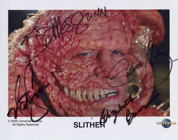Slither autograph