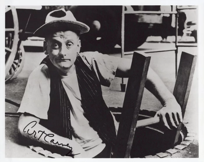 Art Carney autograph