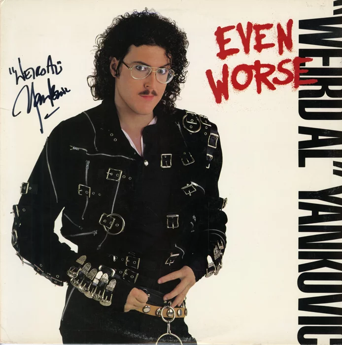 Weird Al Yankovic autograph