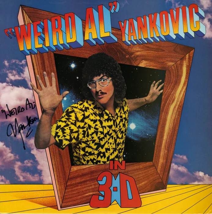 Weird Al Yankovic autograph