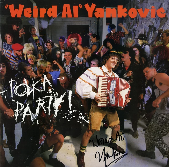 Weird Al Yankovic autograph