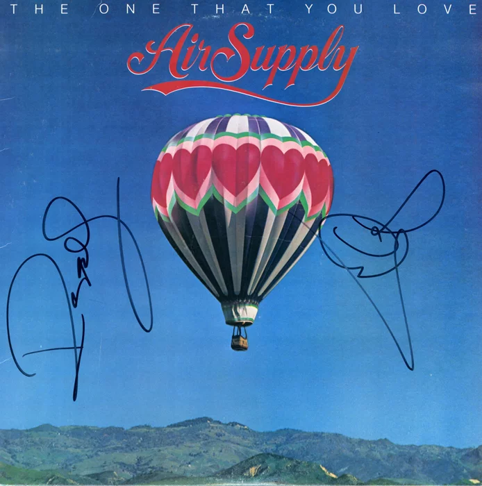 Air Supply autograph