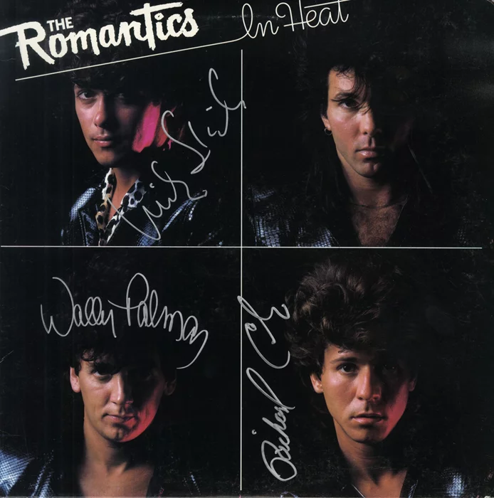 The Romantics autograph