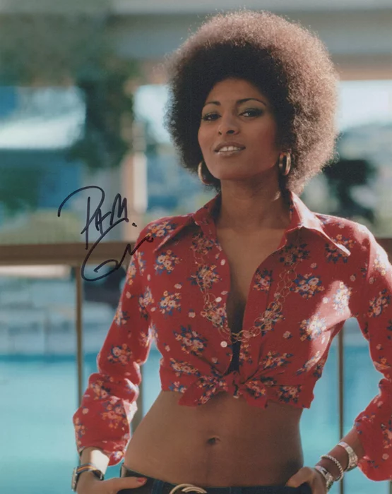 Pam Grier autograph