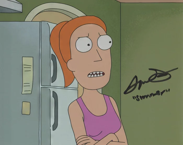 Spencer Grammer autograph