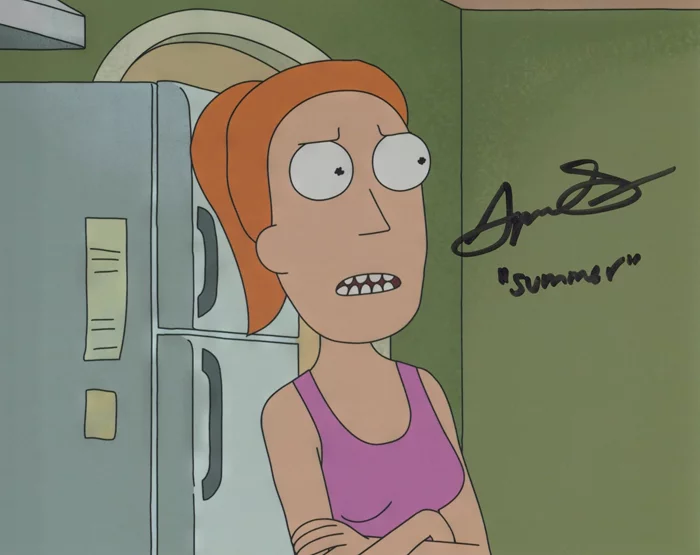 Spencer Grammer autograph