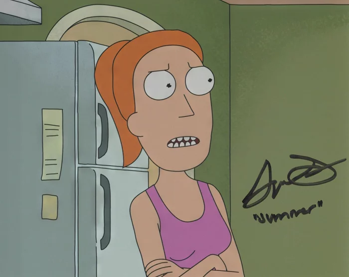 Spencer Grammer autograph