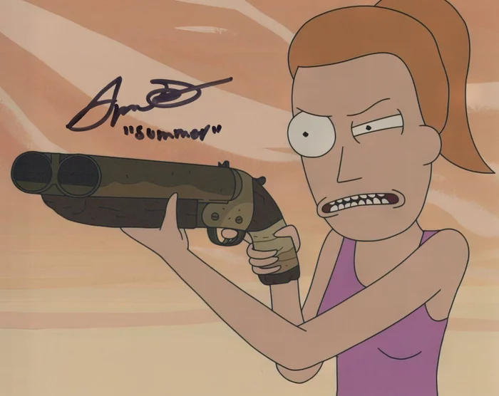Spencer Grammer autograph