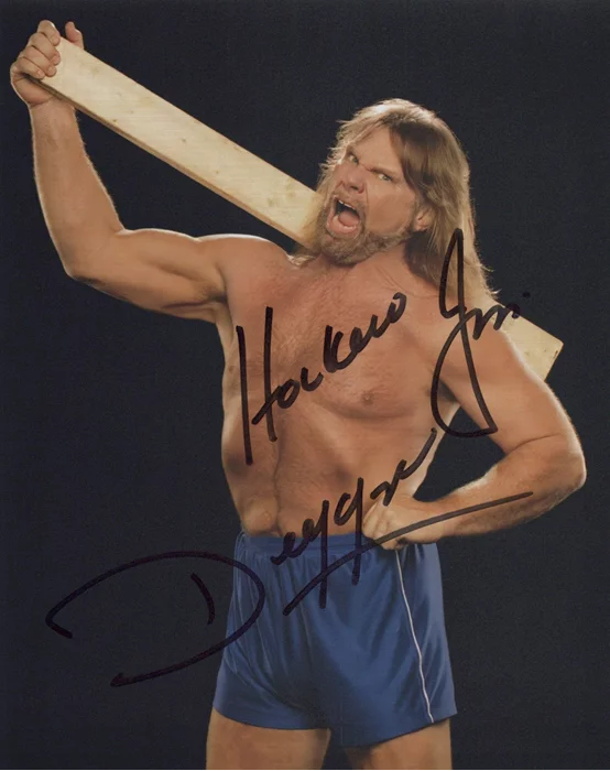 Jim Duggan autograph