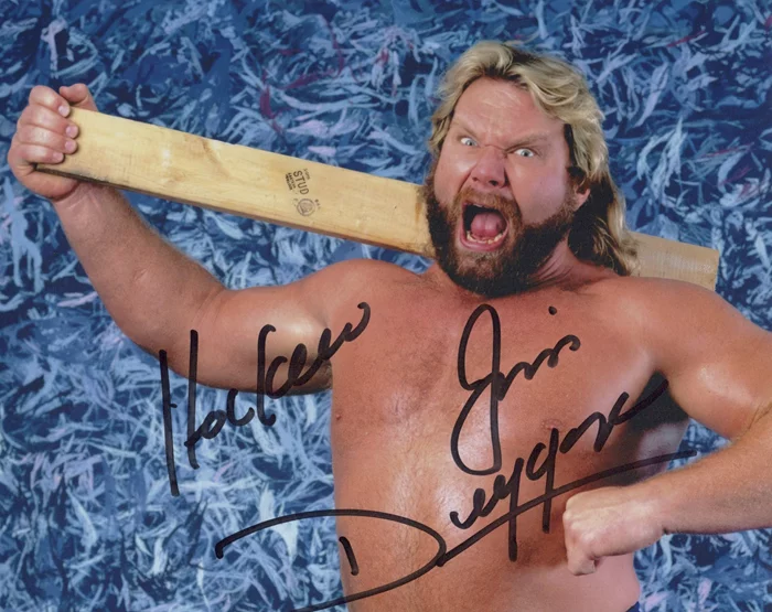 Jim Duggan autograph