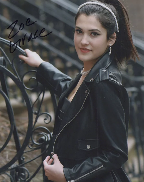 Zoe Grace Rodriguez autograph