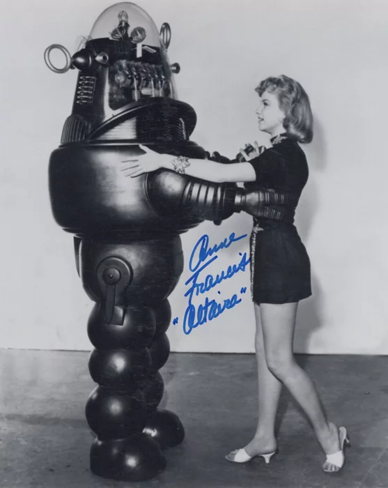 Anne Francis autograph