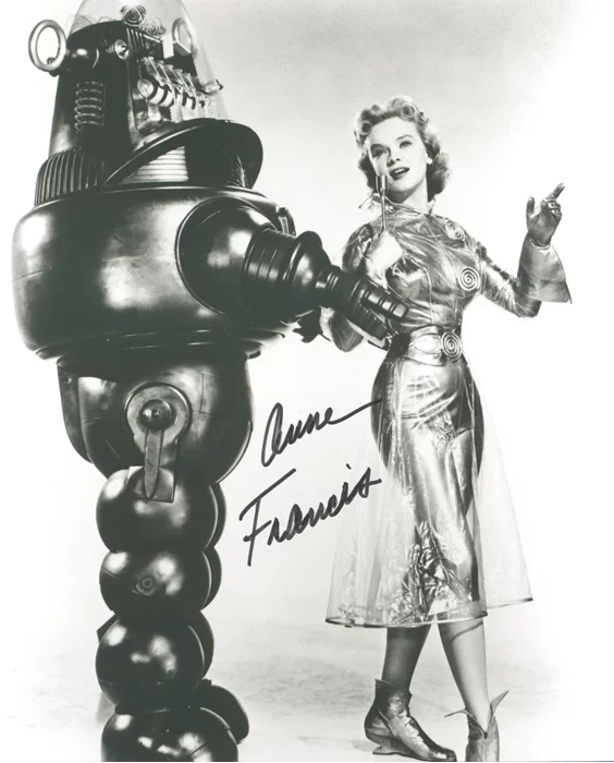 Anne Francis autograph