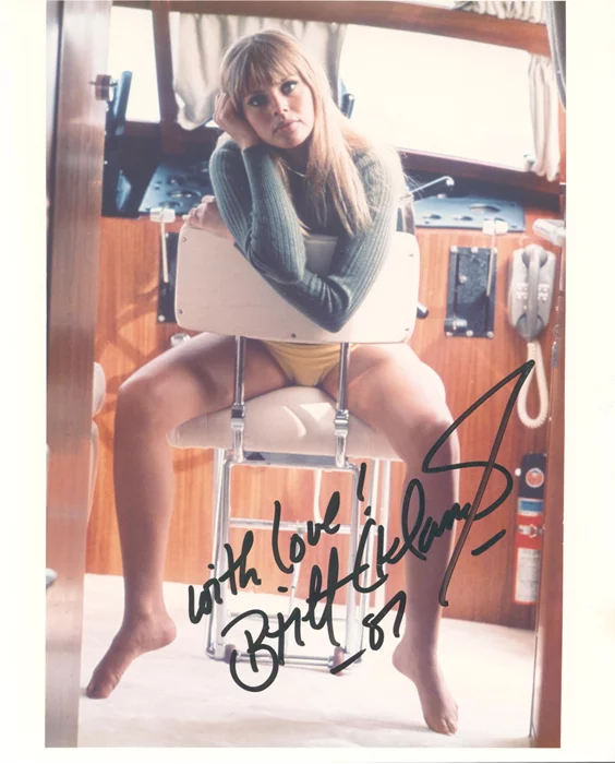Britt Ekland autograph