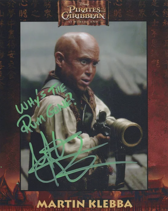 Martin Klebba autograph