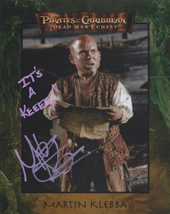 Martin Klebba autograph