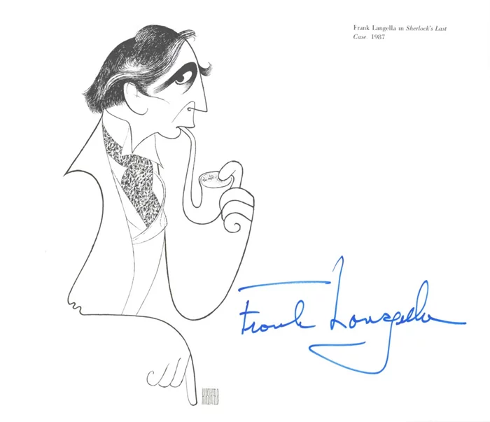 Frank Langella autograph
