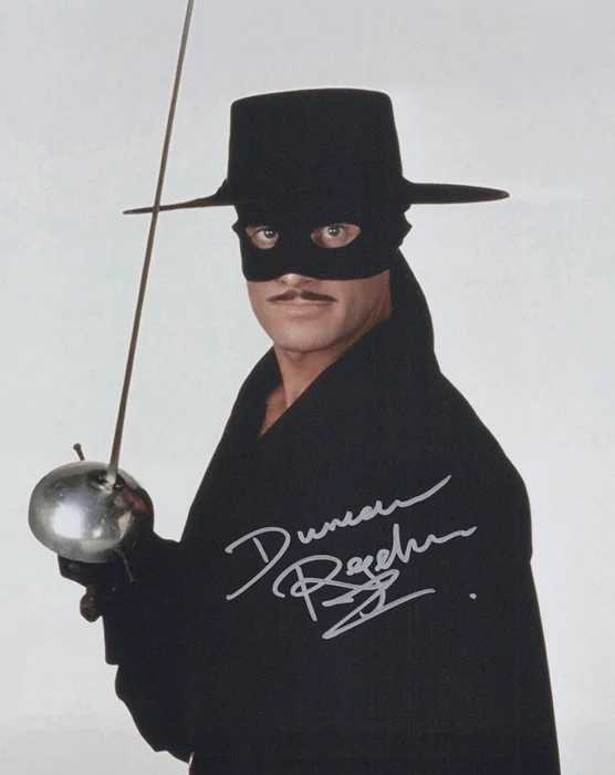 Duncan Regehr autograph