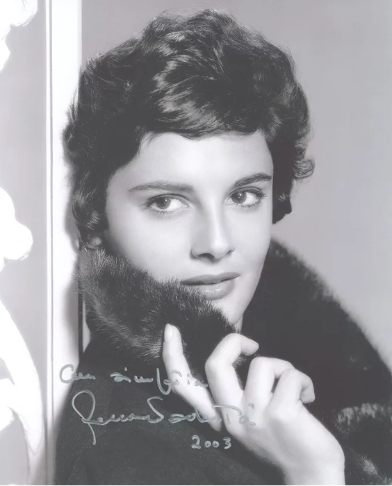Rossana Podesta autograph