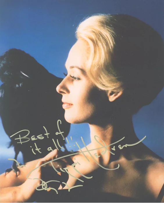 Tippi Hedren autograph